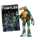 McFarlane Toys Teenage Mutant Ninja Turtles Michelangelo Page Punchers 5" Figure with Comic
