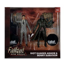 McFarlane Toys Fallout: New Vegas Riot Ranger Armor & Benny Survivor 7" Action Figure 2 Pack