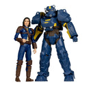 McFarlane Toys Fallout 4 T  60 Vault Tec & Sole Survivor 7" Action Figure 2 Pack