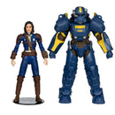 McFarlane Toys Fallout 4 T  60 Vault Tec & Sole Survivor 7" Action Figure 2 Pack