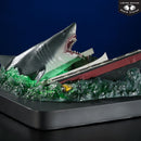 McFarlane Toys Jaws Jaws Attacking Boat 50th Anniversary 1:48 Scale Resin Statue