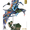 McFarlane Toys Avatar: The Way of Water Quaritch & Banshee Gold Label Figure (SDCC)