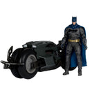 McFarlane Toys The Flash (2023) Batcycle w/Batman Vehicle [Gold Label]