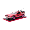 Jada Toys Pink Slips Delorean (Pink) 1:24 Scale Diecast Vehicle