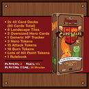 Cryptozoic Entertainment Adventure Time Card Wars Flame Princess vs. Fern Collector's Pack