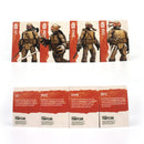 The Loyal Subjects Teenage Mutant Ninja Turtles (Comics) Zombie Turtles 5" BST AXN Action Figures 4 Pack (Wave 1)
