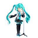 Blokees Hatsune Miku DaaLaMode Series Hatsune Miku Official Outfit Serendipity Model Kit