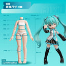 Blokees Hatsune Miku DaaLaMode Series Hatsune Miku Official Outfit Serendipity Model Kit