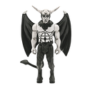 Super7 Venom Black Metal Demon ReAction 3.75" Action Figure