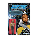 Super7 Star Trek: The Next Generation Worf ReAction 3.75" Action Figure
