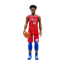 Super7 NBA Joel Embiid Philadelphia 76ers Red Stat Supersports ReAction 3.75" Action Figure