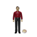 Super7 Parks and Recreation Ron Swanson ReAction 3.75" Action Figure
