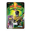 Super7 Power Rangers Black Ranger with Dragon Shield ReAction 3.75" Action Figure