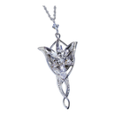 Noble Collection The Lord of the Rings Arwen Evenstar Silver Plated Pendant