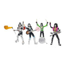The Loyal Subjects Kiss The Band Vegas Outfits 4 Pack BST AXN 5" Action Figure Set [SDCC Exclusive]