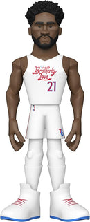 Funko Pop NBA: Philadelphia 76ers Joel Embiid (with Chase) 12" Vinyl Gold
