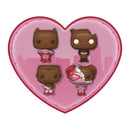 Funko Pop DC Comics: Valentines 2024 Pocket Pop Heart Box 4 Pack