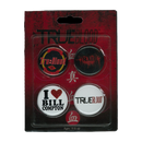 Ikon Collectables True Blood   Pin Set Of 4 (