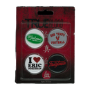 Ikon Collectables True Blood Pin Set Of 4 (