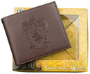Ikon Collectables Harry Potter Gryffindor Logo Embossed Brown Wallet
