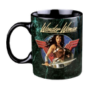 Ikon Collectables Wonder Woman (2017) Sword Drawn Black Coffee Mug