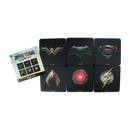 Ikon Collectables Justice League (2017) Full Team Logo Coaster Set of 6