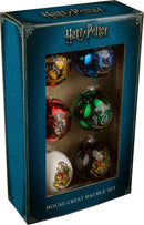Ikon Collectables Harry Potter House Crest Bauble Set