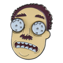 Ikon Collectables Rick and Morty Ants in my Eyes Johnson Spinning Enamel Pin