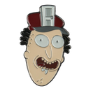 Ikon Collectables Rick and Morty Fake Doors Salesman Enamel Pin