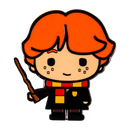 Ikon Collectables Harry Potter Ron Chibi Enamel Pin
