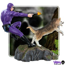 Ikon Design Studio The Phantom Phantom and Devil Purple Suit Statue