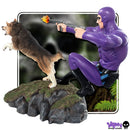 Ikon Design Studio The Phantom Phantom and Devil Purple Suit Statue