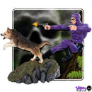 Ikon Design Studio The Phantom Phantom and Devil Purple Suit Statue