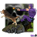 Ikon Design Studio The Phantom Phantom and Devil Purple Suit Statue