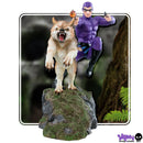 Ikon Design Studio The Phantom Phantom and Devil Purple Suit Statue