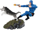 Ikon Design Studio The Phantom Phantom and Devil Blue Suit Statue