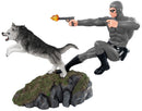 Ikon Design Studio The Phantom Phantom and Devil Grey Suit Statue