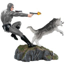 Ikon Design Studio The Phantom Phantom and Devil Grey Suit Statue