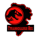 Ikon Collectables Jurassic Park Tyrannosaurs Rex Map Enamel Pin
