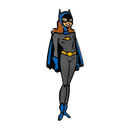 Ikon Collectables Batman: The Animated Series Batgirl Enamel Pin