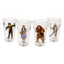 Ikon Collectables Wizard of Oz Character Tumblers Set of 4