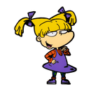 Ikon Collectables Rugrats Angelica Enamel Pin