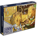 Ikon Collectables Animalia Lazy Lions 1000 piece Collector Jigsaw Puzzle