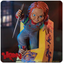 Ikon Design Studio Child's Play Chucky Breaking Free From Box PVC Statue