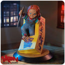 Ikon Design Studio Child's Play Chucky Breaking Free From Box PVC Statue