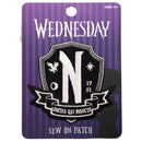 Ikon Collectables Wednesday Nevermore School Logo Patch