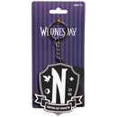 Ikon Collectables Wednesday Nevermore Crest Keychain