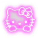 Ikon Collectables Hello Kitty Pink Neon Sign