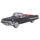 Motormax Timeless Legends 1960 Chevrolet Impala [Black] 1:18 Scale Diecast Vehicle