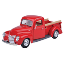 Motormax Timeless Legends 1940 Ford Pickup [Red] 1:24 Scale Diecast Vehicle